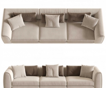 Modern Three-seat Sofa-ID:991363057