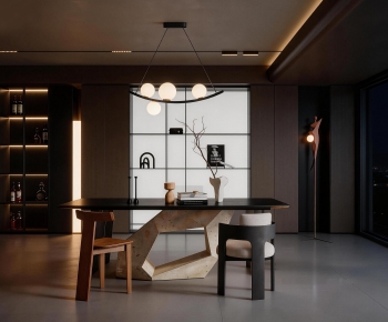 Modern Dining Room-ID:631095895