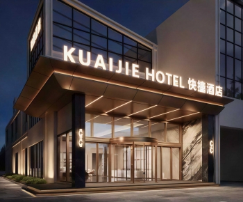 Modern Facade Element-ID:685369013