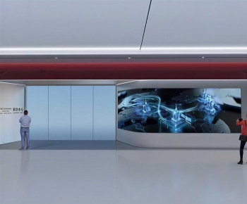 Modern Exhibition Hall-ID:792999034