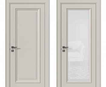 Simple European Style Single Door-ID:555416116