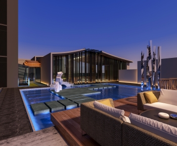 New Chinese Style Swimming Pool-ID:554651023