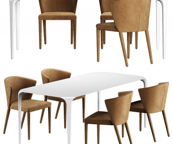 Modern Dining Table And Chairs-ID:656538019