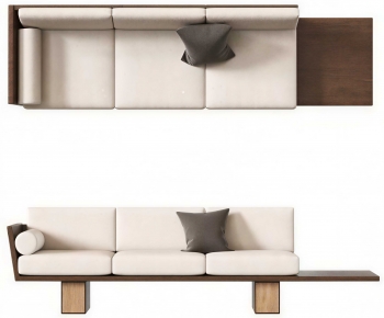 Modern Three-seat Sofa-ID:918010004