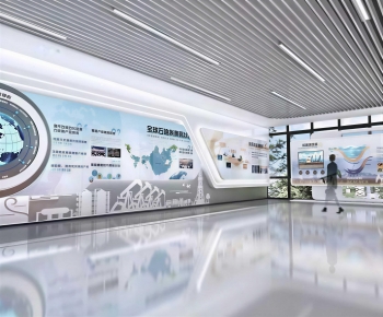 Modern Exhibition Hall-ID:966092116