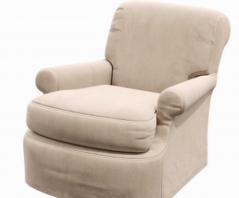 American Style Single Sofa-ID:604105956