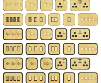 Modern Switch Socket Panel-ID:170419937
