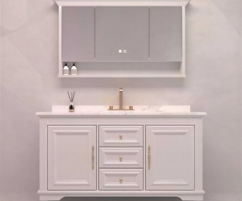 Simple European Style Bathroom Cabinet-ID:170696977