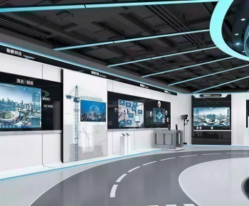 Modern Exhibition Hall-ID:948838957