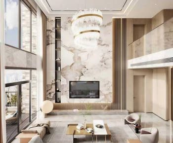 Modern A Living Room-ID:815849332