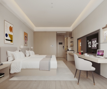 Modern Double Bed-ID:983200078