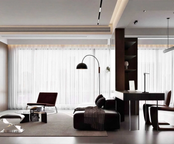 Modern A Living Room-ID:528419027