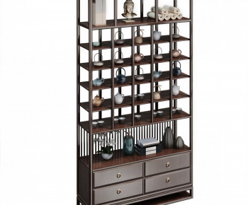 New Chinese Style Shelving-ID:675173043