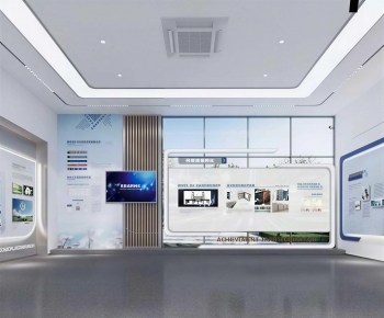 Modern Exhibition Hall-ID:916116956