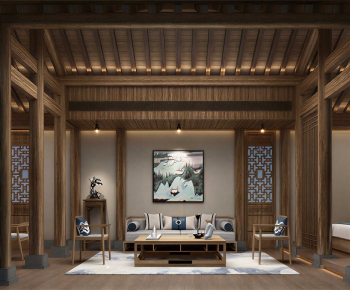 Chinese Style Guest Room-ID:252276909