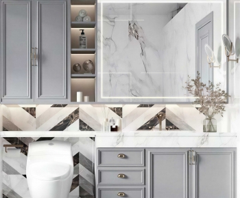 Modern Bathroom Cabinet-ID:685348036