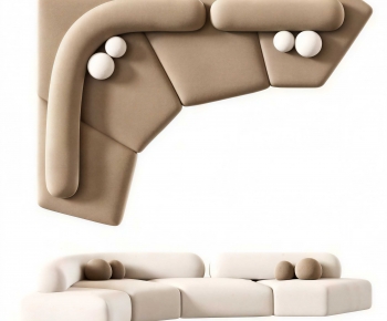 Modern Curved Sofa-ID:690659059