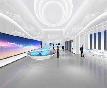 Modern Exhibition Hall-ID:367639069