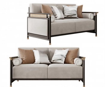 New Chinese Style A Sofa For Two-ID:977370024