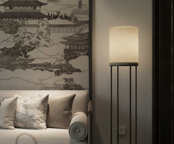 New Chinese Style Floor Lamp-ID:875895023