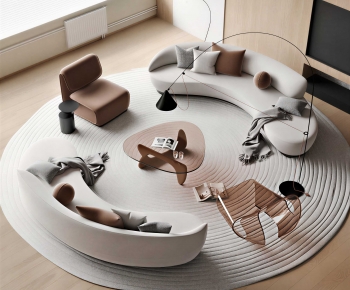 Modern Sofa Combination-ID:575917964