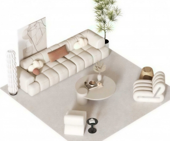 Modern Sofa Combination-ID:693619972