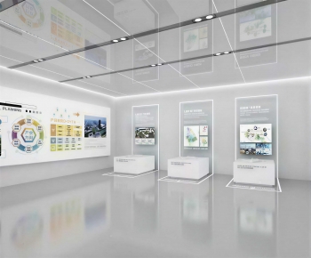 Modern Exhibition Hall-ID:163501029