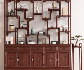 New Chinese Style Antique Rack-ID:952924011