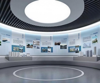 Modern Exhibition Hall-ID:321679138