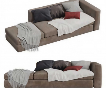 Modern Three-seat Sofa-ID:197698129