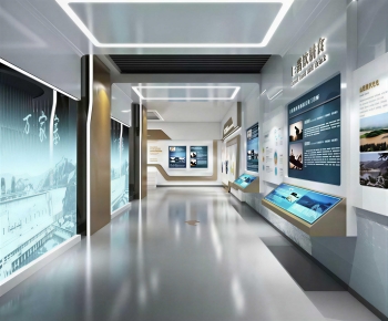 Modern Exhibition Hall-ID:410485031