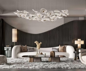 Modern A Living Room-ID:163309656