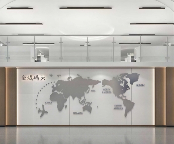 Modern Exhibition Hall-ID:208123923