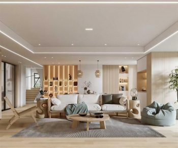 Modern A Living Room-ID:793399817