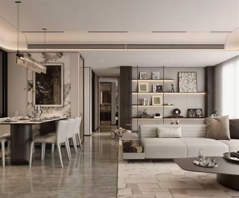 Modern A Living Room-ID:729691989