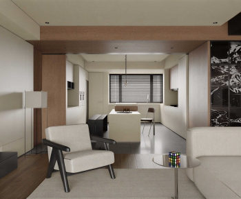 Modern A Living Room-ID:104382997