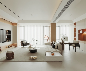 Modern A Living Room-ID:786649944