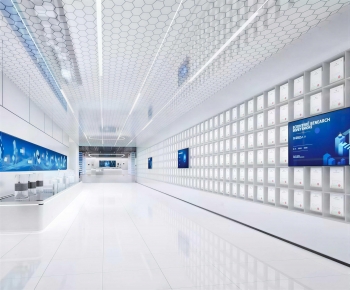 Modern Exhibition Hall-ID:907918938