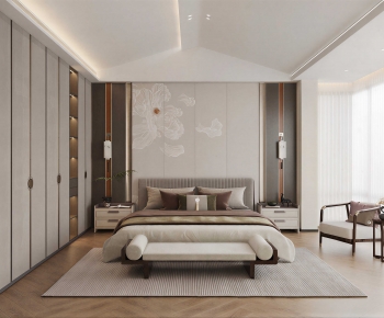 New Chinese Style Bedroom-ID:786175013
