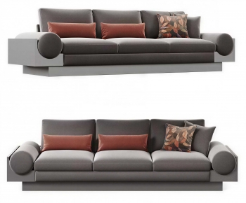 Modern Three-seat Sofa-ID:522636896