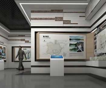 Modern Exhibition Hall-ID:759737017