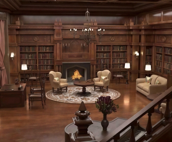 New Classical Style Study Space-ID:390753039