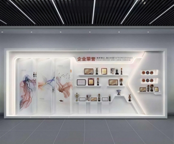Modern Exhibition Hall-ID:648929122