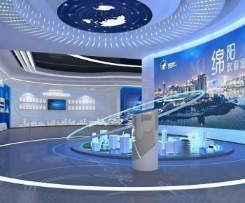 Modern Exhibition Hall-ID:196624999