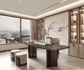 New Chinese Style Study Space-ID:140382051