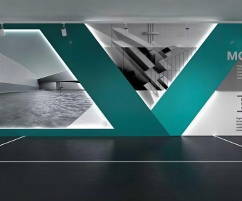 Modern Exhibition Hall-ID:582550056