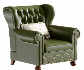 American Style Single Sofa-ID:208450081