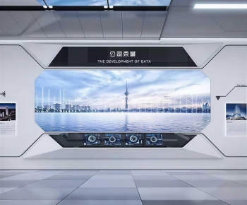 Modern Exhibition Hall-ID:581572062