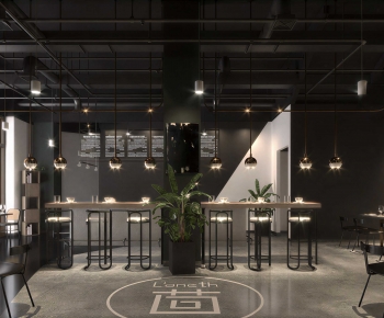 Industrial Style Milk Tea Shop-ID:430425883