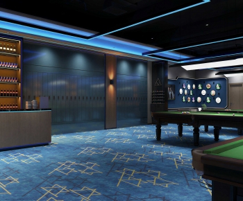 Modern Billiards Room-ID:814759977